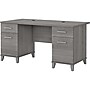 Bush Furniture Somerset 60"W Office Desk with Drawers, Platinum Gray (WC81228K)~#|#~sp101211864_sc7