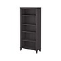 Bush Furniture Somerset 65"H 5-Shelf Bookcase with Adjustable Shelves, Storm Gray Laminate (WC81565)~#|#~sp101211899_sc7