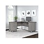 Bush Furniture Somerset 60"W L Shaped Desk with Storage, Platinum Gray (WC81230K)~#|#~sp101401300_sc7
