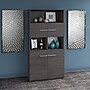 Bush Business Furniture Office 500 70"H 5-Shelf Bookcase with Doors, Storm Gray (OFB136SG)~#|#~sp101402962_sc7