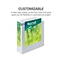 Samsill Earth's Choice Biobased Heavy Duty 4" 3-Ring View Binders, D-Ring, White (19897)~#|#~sp101753534_sc7