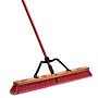 Libman Commercial 36" Multi-Surface Heavy-Duty Push Broom, Red & Black Bristles, 3/Carton (1101)~#|#~sp101916020_sc7