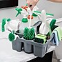 Libman Commercial 6-Compartment Cleaning Caddy, Gray Plastic (1225004)~#|#~sp101916067_sc7