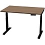 Allsteel Altitude 3-Stage A6 48"W x 24"D Height Adjustable Table Desk, NeoWalnut (3-stage (TABLE4824013_N3)~#|#~sp102070568_sc7