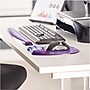 Fellowes Crystals Gel Wrist Rest, Non-Skid Base, Purple (91437)~#|#~sp102487986_sc7