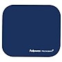 Fellowes Microban Non-Skid Mouse Pad, Non-skid, Navy Blue (5933801)~#|#~sp102487990_sc7