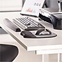 Fellowes Memory Foam Mouse Pad/Wrist Rest Combo, Black/Silver Streak (9175801)~#|#~sp102487997_sc7