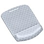 Fellowes PlushTouch Foam Mouse Pad/Wrist Rest Combo, Gray Lattice (9549701)~#|#~sp102488069_sc7