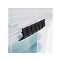 Iris Stack & Pull 5.7 Qt. Latch Lid Storage Box, Clear (100275)~#|#~sp102492257_sc7