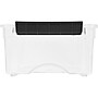 Iris Stack & Pull 5.7 Qt. Latch Lid Storage Box, Clear (100275)~#|#~sp102492258_sc7