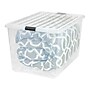 Iris 132 Qt. Latch Lid Storage Box, Clear (100251)~#|#~sp102492262_sc7