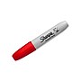 Sharpie Permanent Markers, Chisel Tip, Red, 12/Pack  (38202)~#|#~sp102582585_sc7