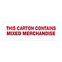 Tape Logic™ 2" x 110 yds. Pre Printed "Mixed Merchandise" Carton Sealing Tape, 6/Pack~#|#~sp102934034_sc7