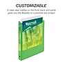 Samsill Earth's Choice Biobased 1" 3-Ring View Binders, Lime Green (17335)~#|#~sp104481258_sc7