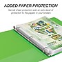 Samsill Earth's Choice Biobased 1" 3-Ring View Binders, Lime Green (17335)~#|#~sp104481260_sc7