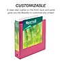 Samsill Earth's Choice Biobased 2" 3-Ring View Binders, Pink Berry (17366)~#|#~sp104481327_sc7