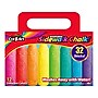 Cra-Z-Art Sidewalk Chalk, Assorted Colors, 32/Box (10817-6)~#|#~sp104571600_sc7