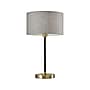 Adesso Bergen Incandescent Table Lamp, Antique Brass/Black/Gray (4206-21)~#|#~sp105945078_sc7