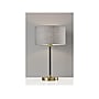 Adesso Bergen Incandescent Table Lamp, Antique Brass/Black/Gray (4206-21)~#|#~sp105945096_sc7