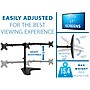 Mount-It! Adjustable Triple Monitor Stand, Up to 27", Black (MI-2789XL)~#|#~sp106058281_sc7