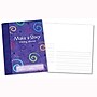 Learning Resources Make a Story Writing Hardcover Journal, 7" x 9", Purple, 10/Set (LER3469)~#|#~sp106137583_sc7