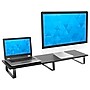 Mount-It! Monitor Stand for Up to 2 Monitors, 39.4" Wide, Black (MI-7267)~#|#~sp106140917_sc7