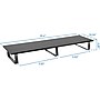 Mount-It! Monitor Stand for Up to 2 Monitors, 39.4" Wide, Black (MI-7267)~#|#~sp106140918_sc7