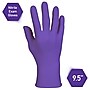 Kimberly-Clark Powder Free Nitrile Gloves, Medium, Purple, 100 Gloves/Box, 10 Boxes/Carton (55082)~#|#~sp106242614_sc7