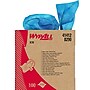 WypAll PowerClean X70 Cloths, 8.34" x 16.8", Blue, 100 Sheets/Box, 10 Boxes/Carton (41412)~#|#~sp106253351_sc7