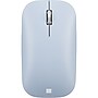 Microsoft Modern Mobile Wireless Ergonomic Ambidextrous Optical Mouse, Pastel Blue (KTF-00028)~#|#~sp107085966_sc7