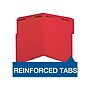 Pendaflex Recycled Reinforced Classification Folder, Letter Size, Red, 50/Box (22740)~#|#~sp107822195_sc7