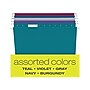 Pendaflex Recycled Hanging File Folders, 1/5-Cut Tab, Letter Size, Assorted Colors, 25/Box (PFX81667)~#|#~sp107822200_sc7