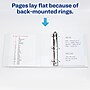 Avery Heavy Duty 4" 3-Ring View Binders, One Touch EZD Ring, White 4/Pack (79104)~#|#~sp107901512_sc7