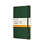 Moleskine Classic Pocket Notebook, 5" x 8.25", Wide Ruled, 96 Sheets, Green (600011)~#|#~sp107993601_sc7