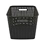 Advantus Extra Large Plastic Basket with Handles, Black (37519)~#|#~sp108325388_sc7