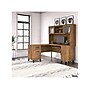 Bush Furniture Somerset 60"W L Shaped Desk with Hutch, Fresh Walnut (SET002FW)~#|#~sp108325836_sc7