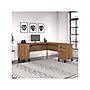 Bush Furniture Somerset 72"W L Shaped Desk with Storage, Fresh Walnut (WC81310K)~#|#~sp108409601_sc7