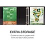 Samsill Earth's Choice Biobased Heavy Duty 4" 3-Ring Non-View Binders, D-Ring, Black (17190)~#|#~sp108409863_sc7