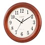 La Crosse Technology 12.5 Inch Cherry Wood Atomic Analog Clock (WT-3122A-INT)~#|#~sp109342763_sc7