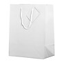 JAM Paper Glossy Gift Bag with Rope Handles, 10" x 5" x 13", White, 3 Bags/Pack (673GLWHB)~#|#~sp109345406_sc7