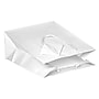 JAM Paper Glossy Gift Bag with Rope Handles, 8" x 4" x 10", White, 100 Bags/Pack (672GLWH100)~#|#~sp109345444_sc7
