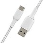 Belkin BOOST CHARGE 6.6-ft. USB-C to USB-A Power Cable, Male to Male, White (CAB002BT2MWH)~#|#~sp109346826_sc7