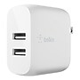 Belkin BOOST CHARGE Dual USB-A Wall Charger, 24W + USB-A to USB-C Cable, White (WCE001dq1MWH)~#|#~sp109346865_sc7