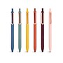 Poppin Luxe Retractable Gel Pens, Fine Point, 0.7mm, Black Ink, Dozen (107125)~#|#~sp109851299_sc7