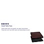 Flash Furniture 24'' Laminate Square Table Top, Black/Mahogany (XUMBT2424)~#|#~sp109852172_sc7