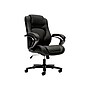 HON High-Back Chair, Fixed Arms, Black Vinyl (BSXVL402EN11)~#|#~sp111086342_sc7
