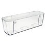 Deflect-O Stackable Containers, Large, Clear (DEF29301CR)~#|#~sp111252433_sc7