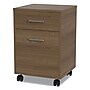 Linea Italia Urban Mobile File Pedestal, 16w x 15.25d x 23.75h, Natural Walnut (LITUR610NW)~#|#~sp111254012_sc7
