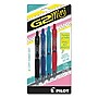 Pilot G2 Mini Retractable Gel Pen, Fine 0.7mm, Assorted Ink/Barrel, 4/Pack (PIL31737)~#|#~sp111255210_sc7