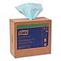 Tork Cleaning Cloths, Turquoise, 100 Cloths/Pack, 8/Carton (TRK192475)~#|#~sp111256549_sc7